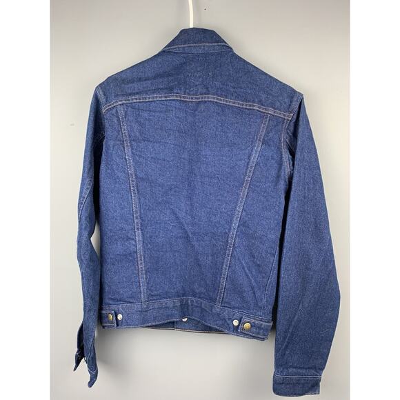 Vtg Saddle King Plus‎ Denim Western Jacket by Key USA Sz 34 R Beaded Ladies - Picture 6 of 6